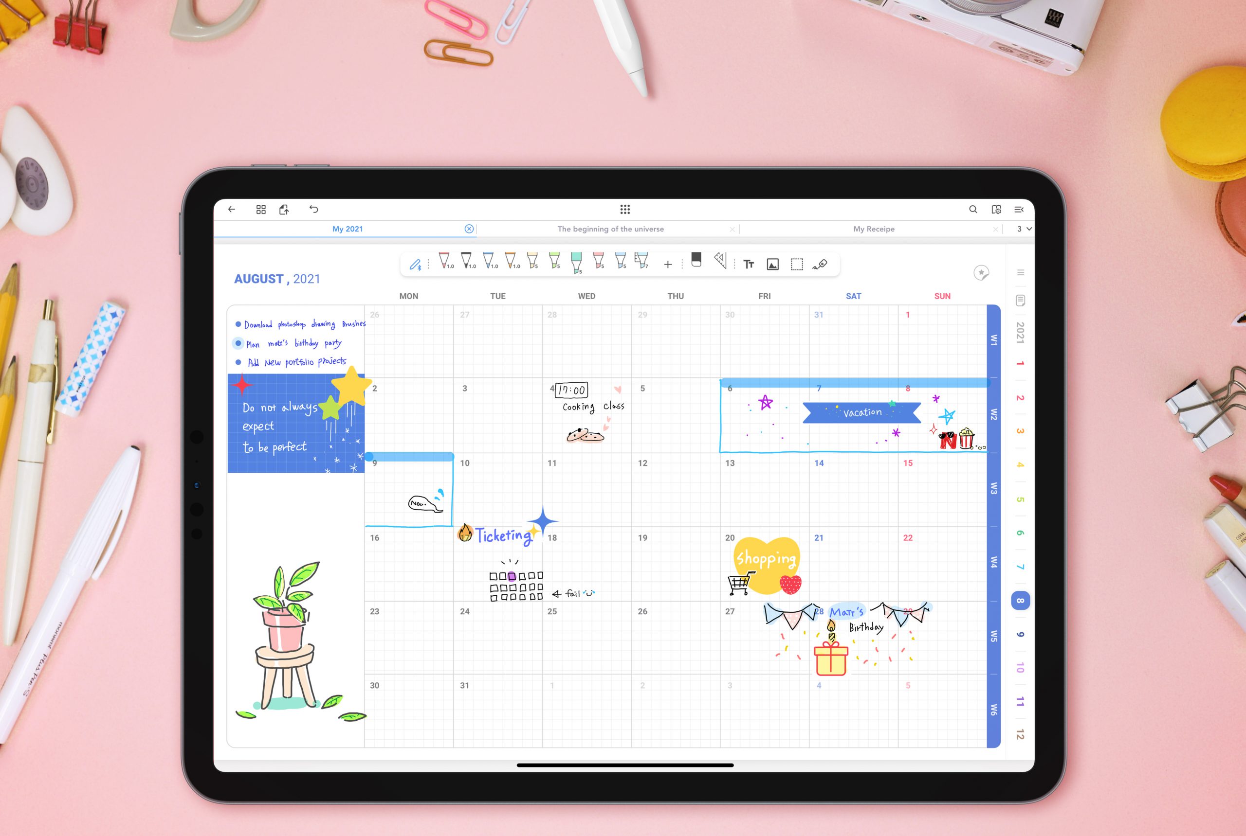 flexcil planner
